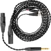 Câbles casques Audeze Câble XLR 1,9 m + Adaptateur XLR 4 pins vers 6,3...