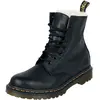 Dr Martens 1460 Serena Faux Fur Lined Ankle Black Burnished Wyoming 40