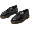 Dr. Martens Homme Tassel Loafer Chaussure Bateau, Black Smooth, 40 EU