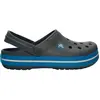 Crocs Crocband Bottes chaussures Sandales en Charcoal Gris & Ocean Bleu 11016 07W