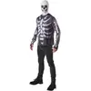 Rubies Adult Skull Trooper Top and Snood - Fortnite - Mens Costume: La...