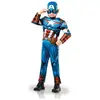 RUBIE'S déguisement luxe captain america garçon - 3/4 ans - bleu - r640833t34
