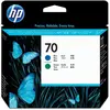 HP Pack de 1 Tête d'impression 70 Original - Bleu / Vert