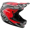 Casque integral troy lee designs d4 carbone mips sram rouge