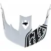 Troy Lee Designs Stage Signature Pic du casque, blanc pour Hommes