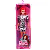 Barbie - Poupée Fashionista #168 robe zébrée - Poupée Mannequin - Dès 3 ans