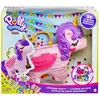 Polly Pocket - Sac Licorne Surprises - Piñata Licorne Féérique + de 25 accessoires