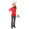 Barbie - Barbie Chef Cuisiniere - Poupee Mannequin - Theme Metiers - Mattel