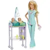 BARBIE - Coffret Docteur - Poupée Mannequin - Thème Métiers