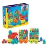 Jeu de construction Mega Bloks Le train des lettres