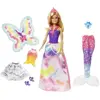 Mattel Playset Barbie Dreamtopia 3 tenues