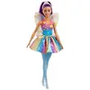 Poupée Barbie  Dreamtopia Arc-en-ciel Fée Brune Mattel