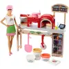 Coffret Poupée Mannequin - Barbie Pizzeria - Fhr09
