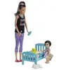 Coffret Barbie Babysitter Heure du dodo Modèle aléatoire