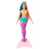 Mattel Barbie Sirène Dreamtopia Rose Et Bleue Mattel Gjk11