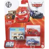 Mattel Pack de 3 mini véhicules Disney Cars Modèle aléatoire