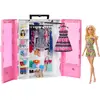 Barbie garde-robe ultime avec accessoires rose