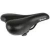 Selle Velo Junior Noire pour Enfants 16-24' avec Collier, 227x145 mm