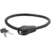 M-Wave S 12.6 S Câble antivol Mixte, Noir, Black