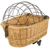 Cicli Bonin Panier en Osier Naturel pour Transport d'Animaux Arrière - Max 15 kg