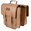 Sac de transport - M-Wave - Amsterdam - Simili cuir - Marron - 15L