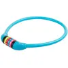 Cadenas à combinaison M-WAVE DS 12.6,5 S en silicone, 650x12 mm, bleu
