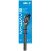 M-Wave tige de selle parallélogramme fixe 27,2 x 350 mm noir d'aluminium
