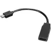 Lenovo Adaptateur Mini DisplayPort vers HDMI 0B47089 Noir 20 cm TU