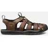 KEEN Clearwater CNX, Sandales Homme, Marron (Dark Earth Black Cuir), 47 EU