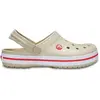 Cross Crocs Crocband Clogs Chaussures Sandales in Stucco Beige en Rouge Melon 11016 1AS [M9 / W10]
