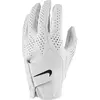 Gants de golf Nike Tour Classic IV Reg L - pearl white/pearl white/black - S