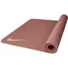 Nike - Yoga Mat 4mm Reversible - Tapis de yoga taille 68 x 180 cm, rose/brun