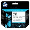 Tête d'impression HP 771 - Pack de 1 - Noir / Gris clair - Jet d'encre
