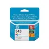 HP 343 - couleur (cyan, magenta, jaune) - original - cartouche d'encre
