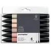 Set de 6 feutres Winsor & Newton Promarker Tons de chair