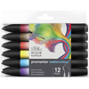 Set de 12 Feutres Winsor & Newton Promarker Watercolour Tons basiques
