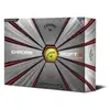 Balles de golf Callaway Chrome Soft X 2022 (x12) Jaune TU 642415512