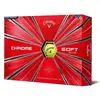 Balles de golf Callaway Chrome Soft 2022 (x12) Jaune TU B077P5KD85_A