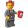 Lego 71004 Minifigurine Série The Lego Movie 1 - N°2 - Président Busin...