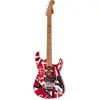 EVH Striped Series Frankie Red / White / Black guitare électrique