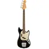 Fender JMJ Road Worn Mustang Bass RW Black Basse électrique