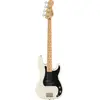 Fender Standard Precision Bass MN Black Pickguard Olympic White