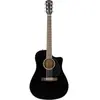 Fender CD-60SCE Dreadnought black - guitare électro-acoustique