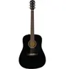 Fender CD-60S Dreadnought - touche noyer - Noire