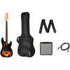 Squier Pack Affinity Series Precision Bass PJ - 3-Color Sunburst
