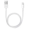 Câble Lightning blanc Apple chargeur iPhone 0,5m TU