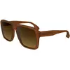 Victoria Beckham Femme Vb671s Lunettes de Soleil, Caramel, Taille Unique