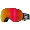 Dragon - Masque de ski -  X2s Black-Lumalens Red Ion + Lumalens Lt Rose  - Noir