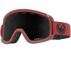Dragon DR D1 OTG 2 Cordovan +Bonus Lens Masque rouge Uni