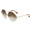 Lunettes de soleil - VICTORIA BECKHAM - VB220S - Ovale - Métal - UV 100%